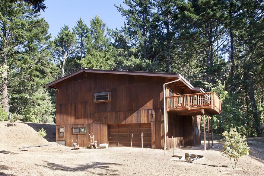 56 Big Tree Road Woodside, CA 94062 - Photo 3 of 31 a front view of a house with a yard
