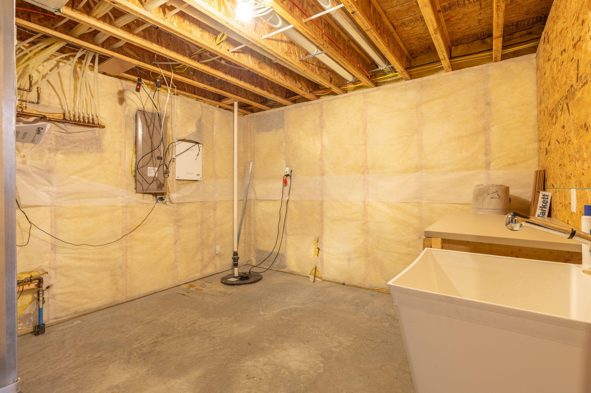 W3857 Harvey Lane Farmington, WI 54644 - Photo 20 of 24 Unfinished Area