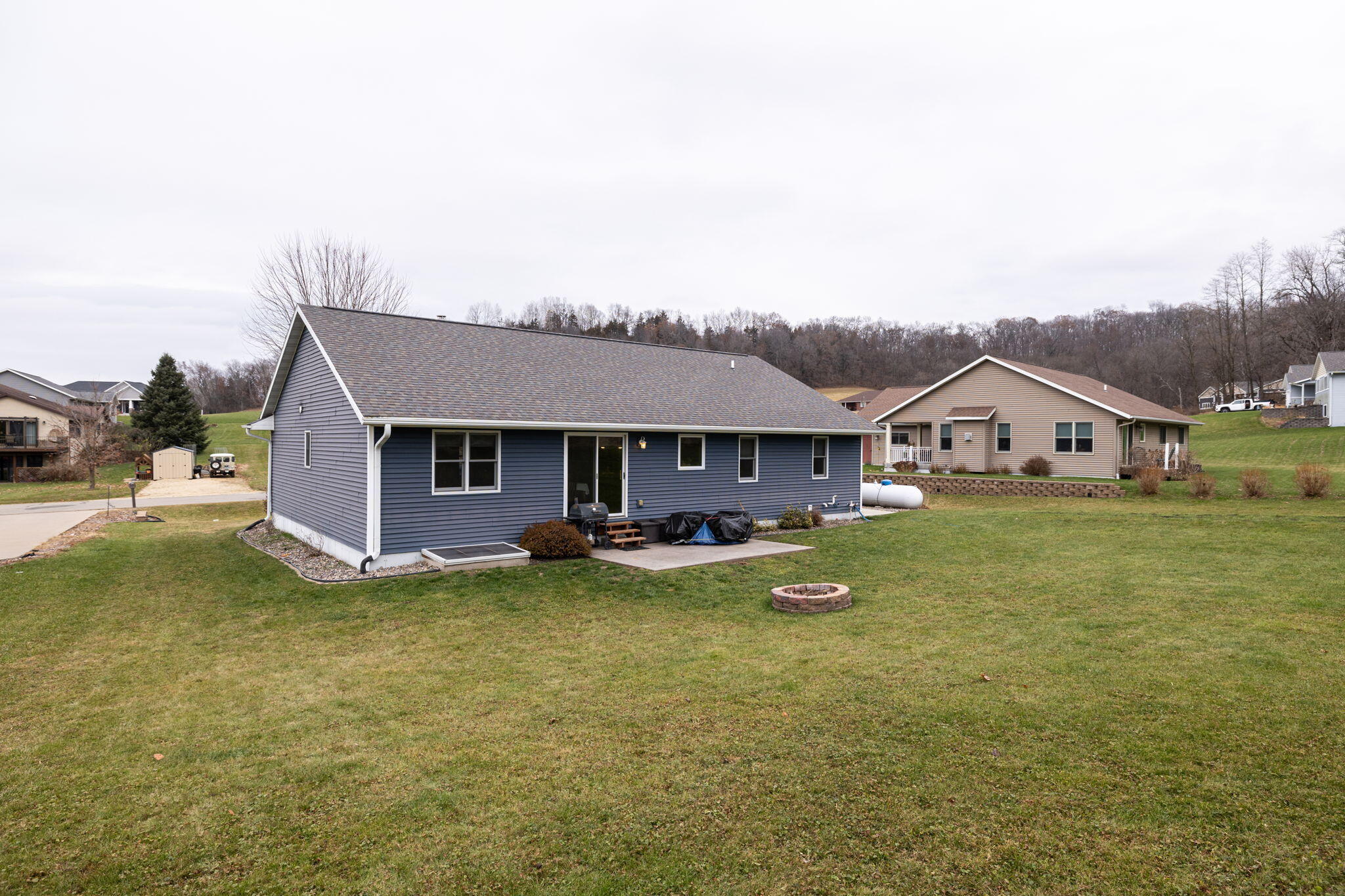 W3857 Harvey Lane Farmington, WI 54644 - Photo 21 of 24 Back of Home