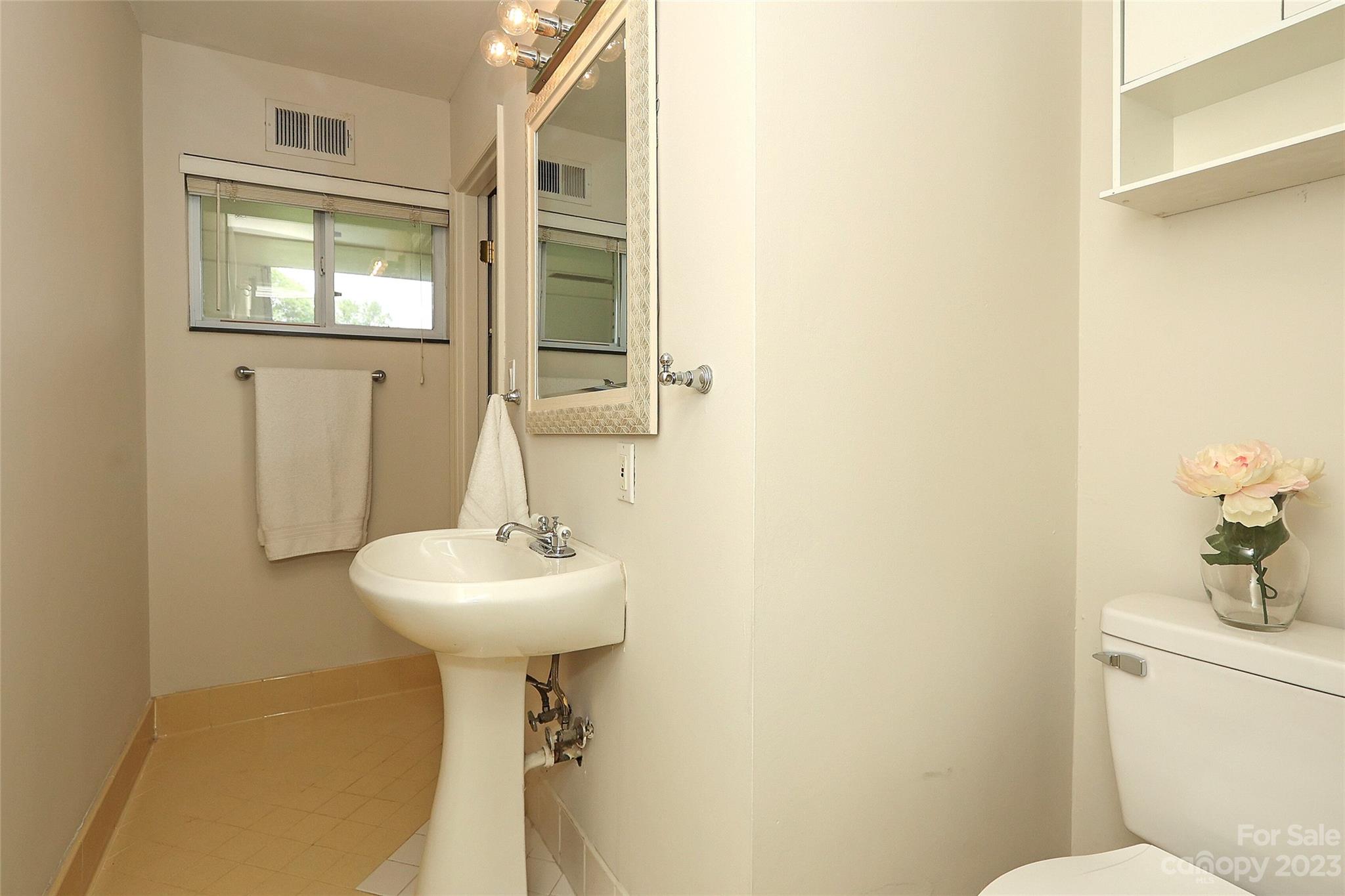3010 Crosby Road, Unit 220 Charlotte, NC 28211 - Photo 29 of 39 a bathroom with a sink toilet and mirror