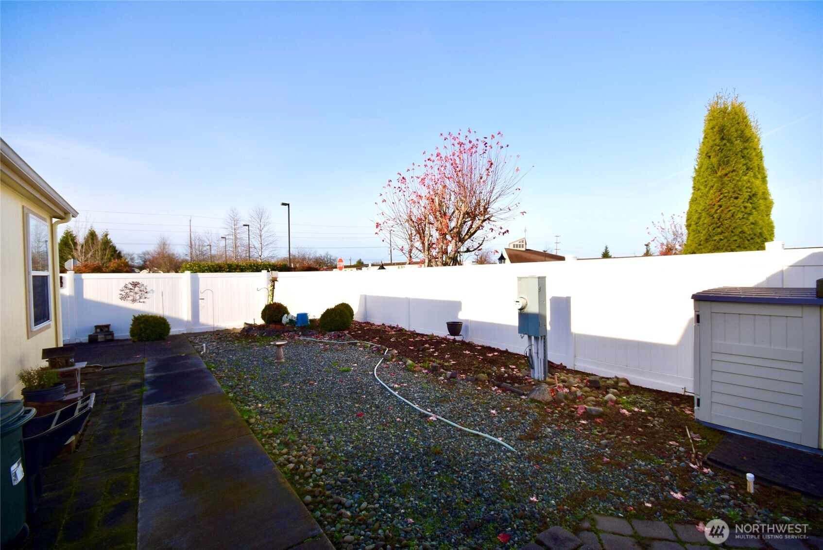 891 North Portside Way Sequim, WA 98382 - Photo 17 of 18 a view of a pathway with a yard