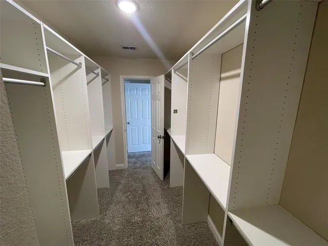 a view of walk in closet