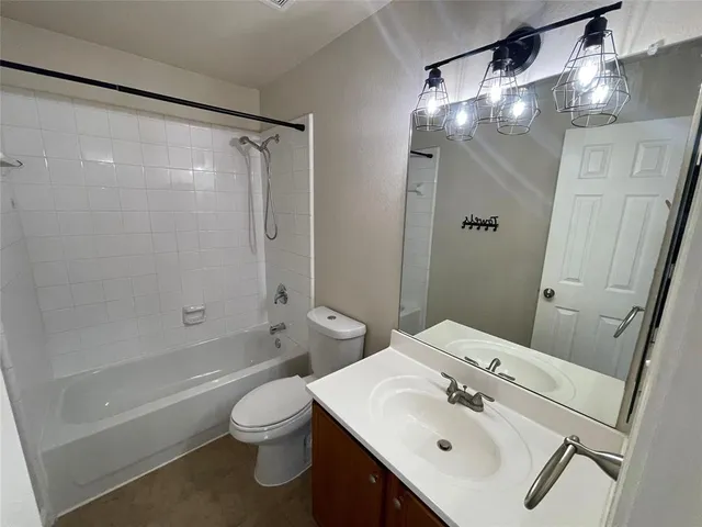 a view of a room with storage