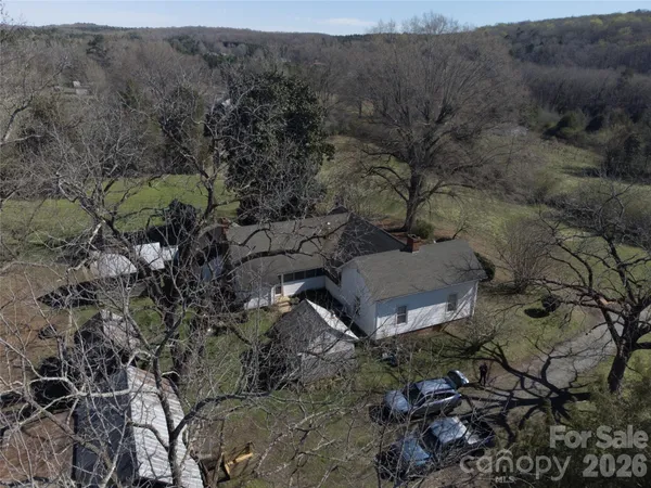 a aerial view of house with outdoor space