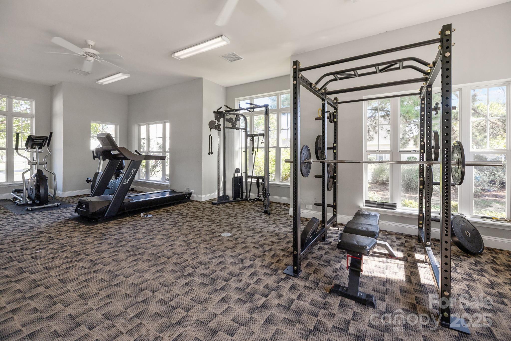 7443 Red Mulberry Way Charlotte, NC 28273 - Photo 12 of 45 a living room with furniture a window and a chandelier