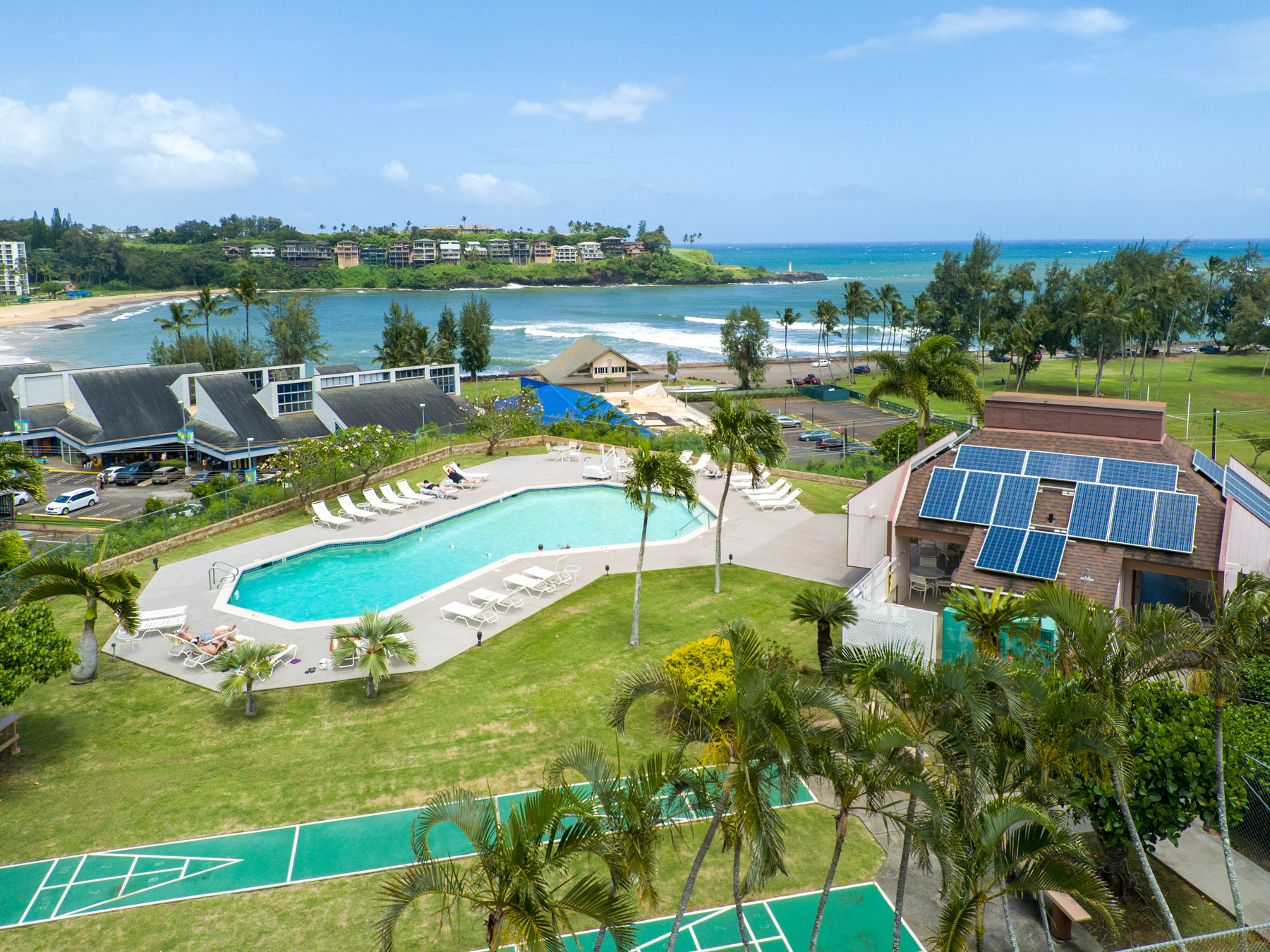 3411 Wilcox Road, Unit AIII9 Lihue, HI 96766 - Photo 12 of 13 a view of a swimming pool and lake view