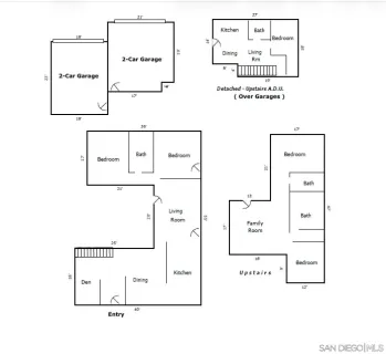 a picture of a floor plan
