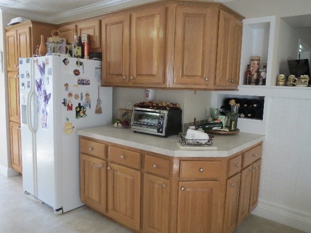 31 Coffeys Road Farmville, VA 23901 - Photo 9 of 15 a kitchen with stainless steel appliances granite countertop a refrigerator sink and cabinets