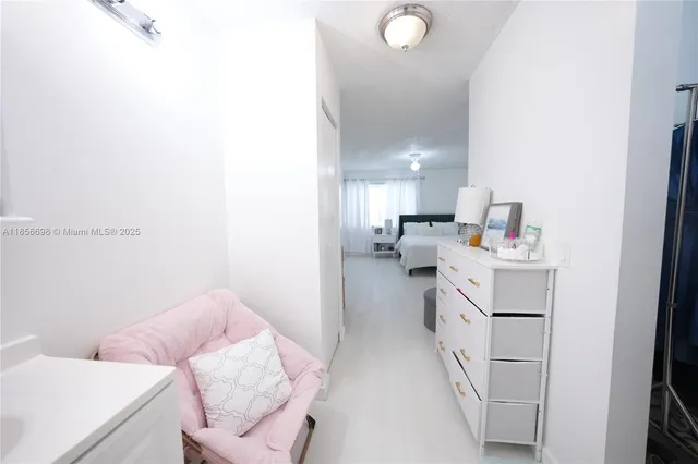 a bed room with a bed and a couch