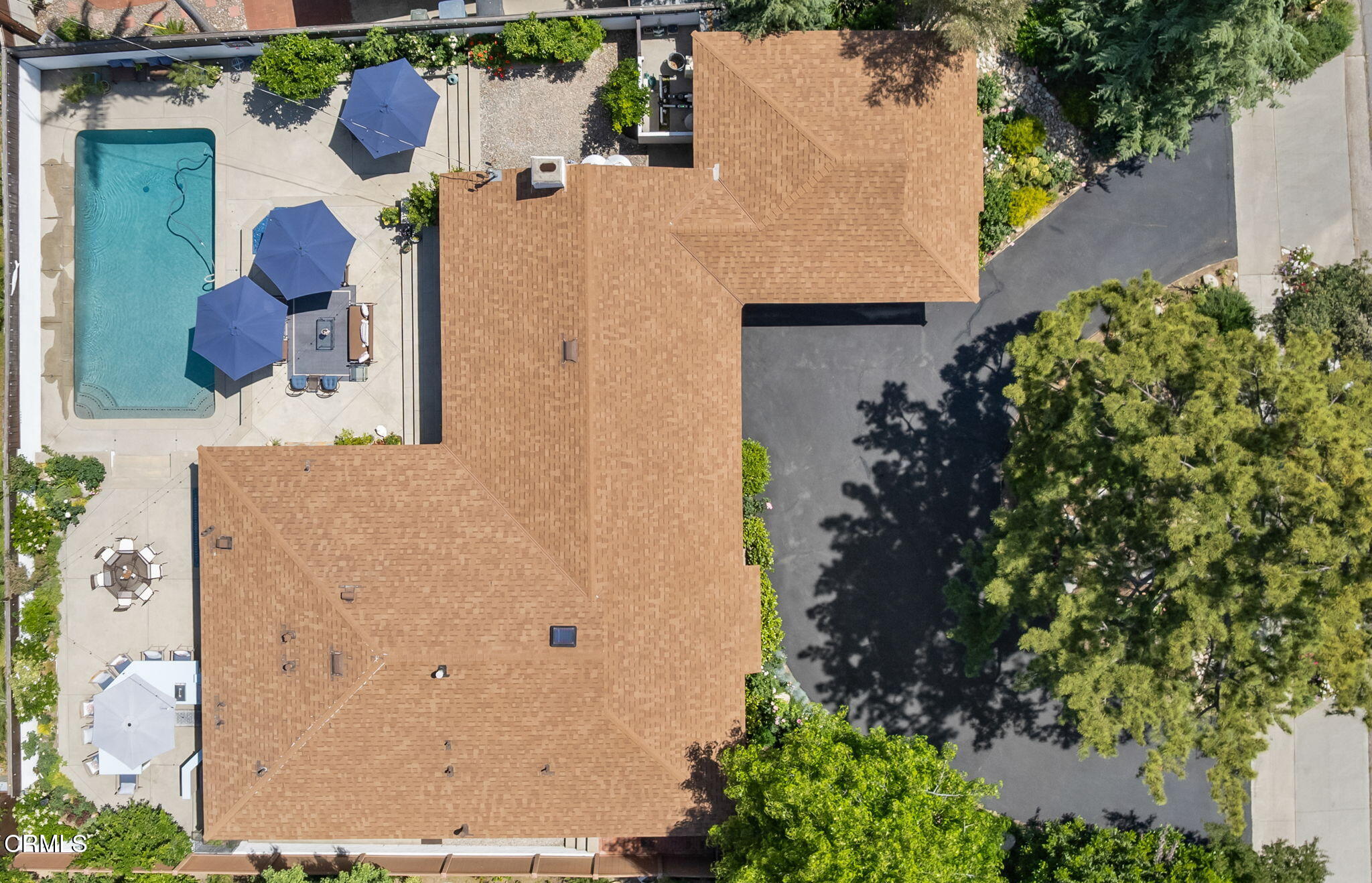 2030 North Altadena Drive Pasadena, CA 91107 - Photo 57 of 61 an aerial view of a house with a yard