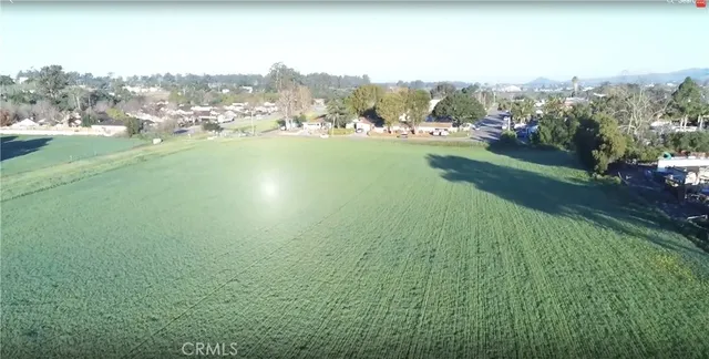a view of a city with tall buildings in the background
