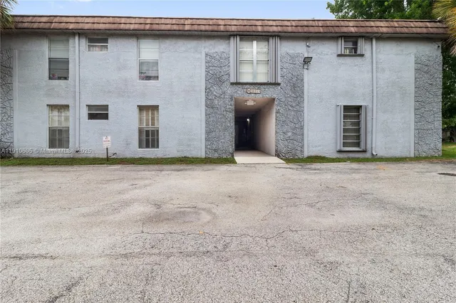 a view of a car garage