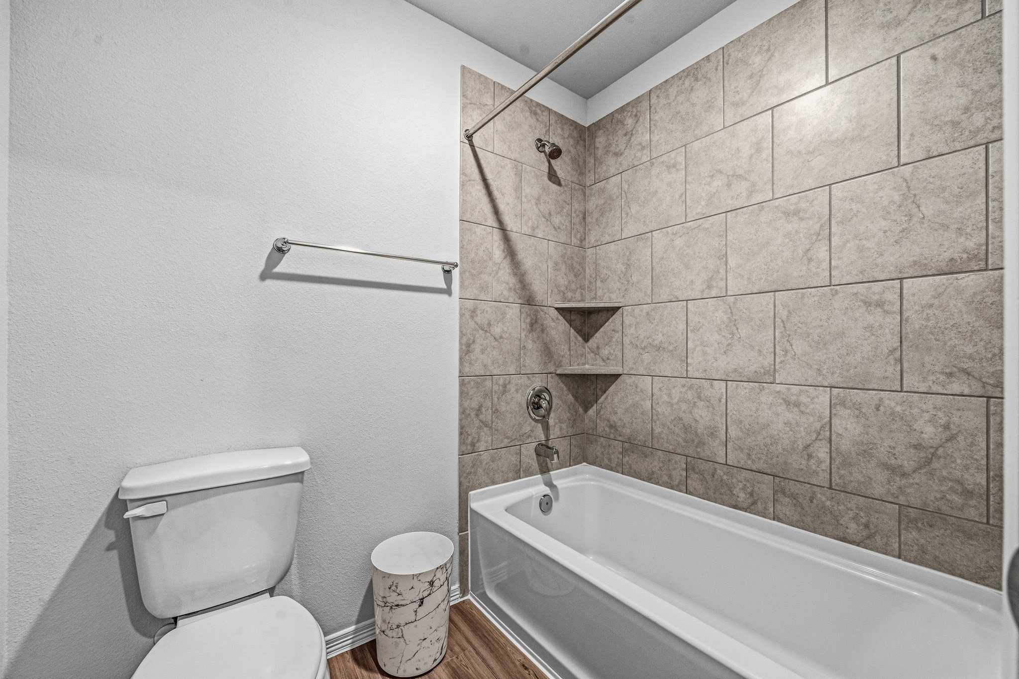 5903 Dawning Sun Road Katy, TX 77493 - Photo 29 of 37 a bathroom with a toilet and bathtub