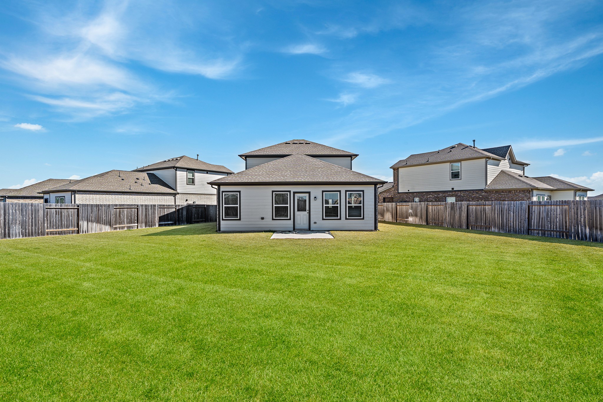 5903 Dawning Sun Road Katy, TX 77493 - Photo 36 of 37 a front view of a house with a garden