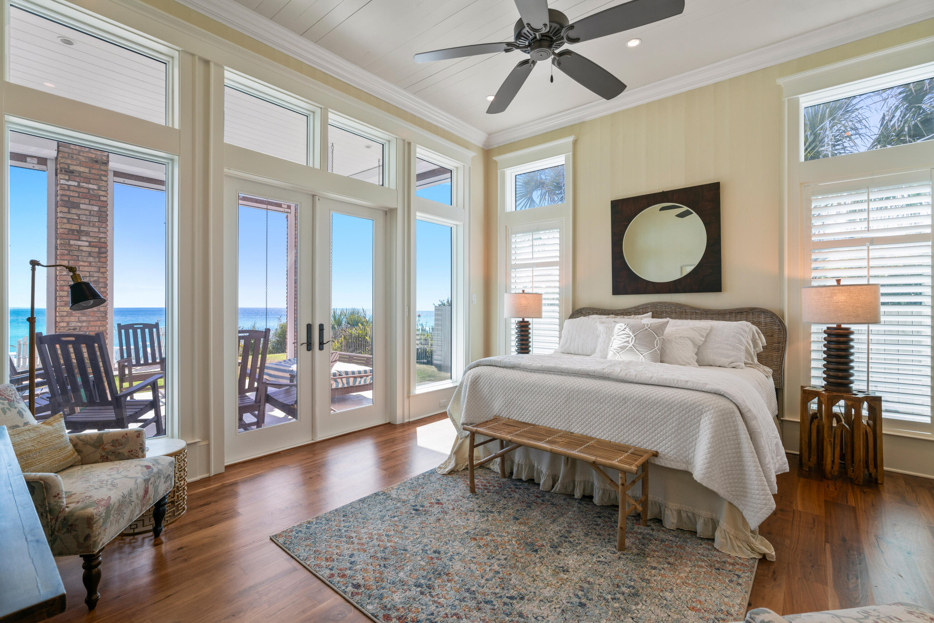 556 Blue Mountain Road Santa Rosa Beach, FL 32459 - Photo 32 of 72 a bed room with a bed and a chair