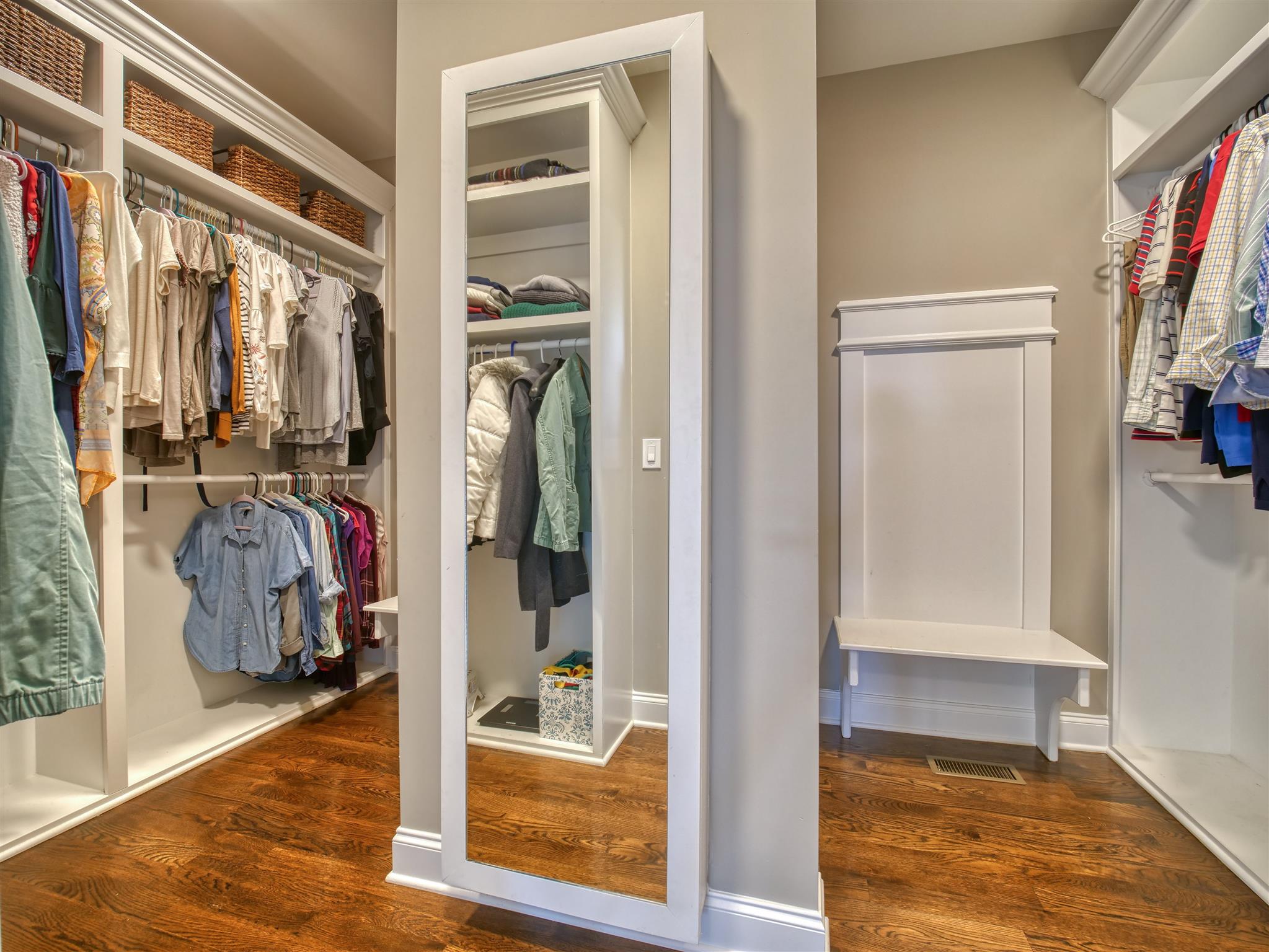 9590 Mona Road Murfreesboro, TN 37129 - Photo 19 of 30 a view of walk in closet with clothes and shoes