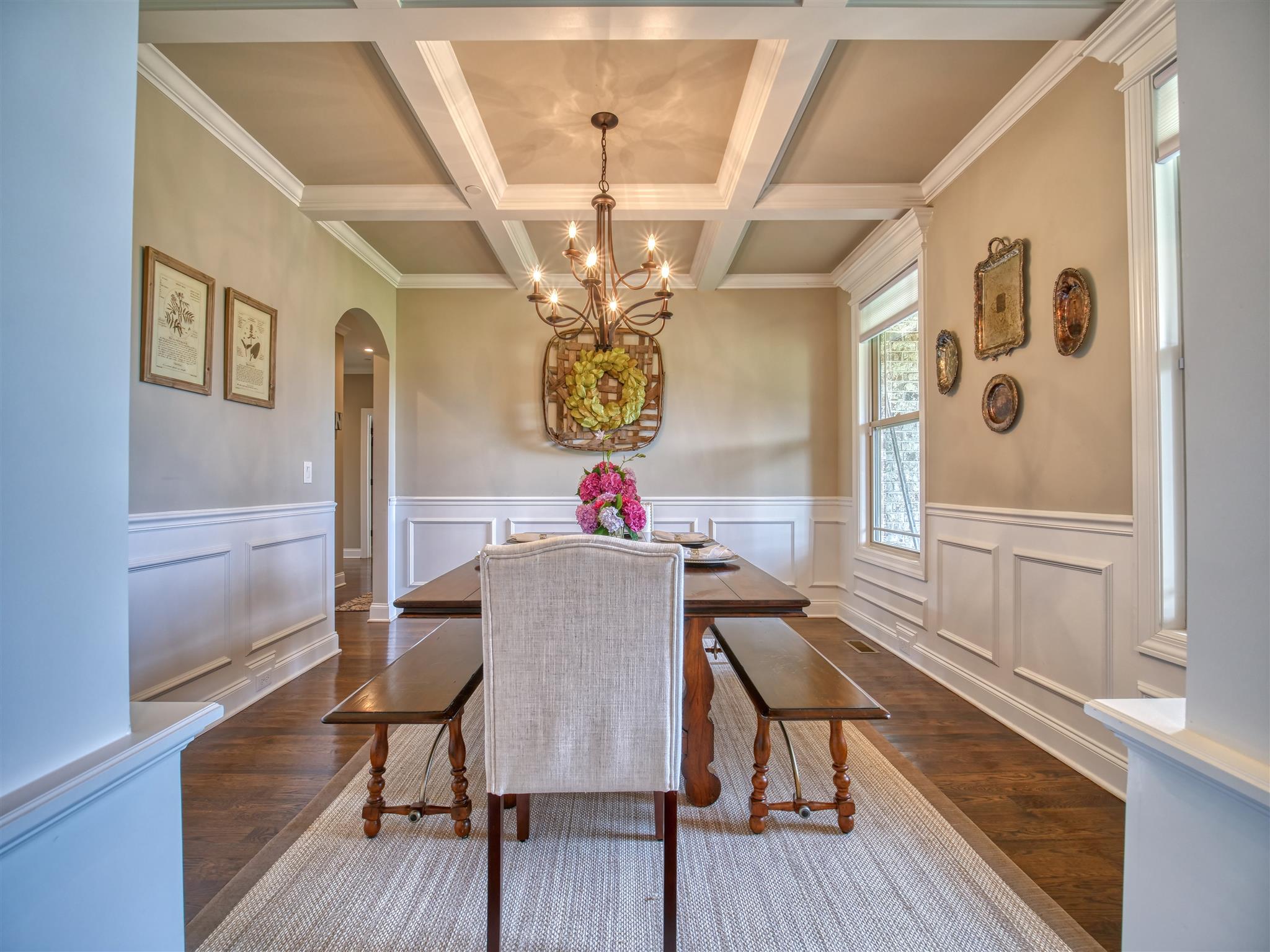 9590 Mona Road Murfreesboro, TN 37129 - Photo 8 of 30 a dining room with wooden floor and breakfast area
