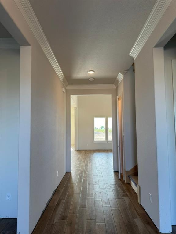 2209 Continent Court Krum, TX 76249 - Photo 5 of 24 a view of a room with wooden floor and a window