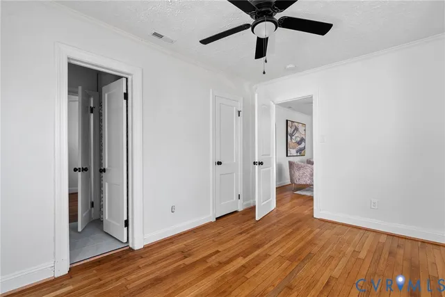 wooden floor in an empty room