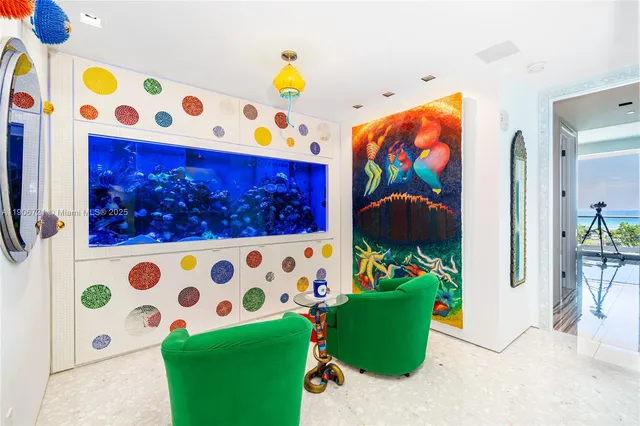 a view of electric room