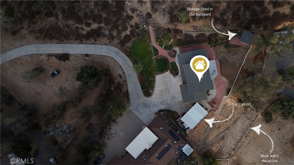 11945 Pendleton Road Yucaipa, CA 92399 - Photo 49 of 56 Aerial view with markers