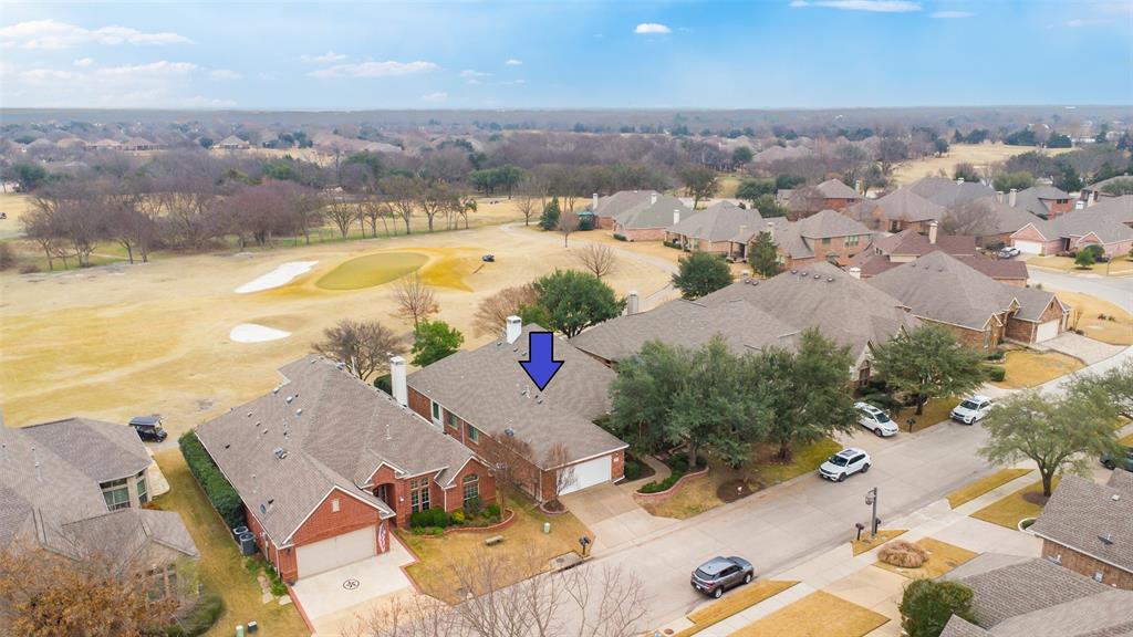 358 Pine Valley Fairview, TX 75069 - Photo 38 of 39 an aerial view of residential houses with outdoor space