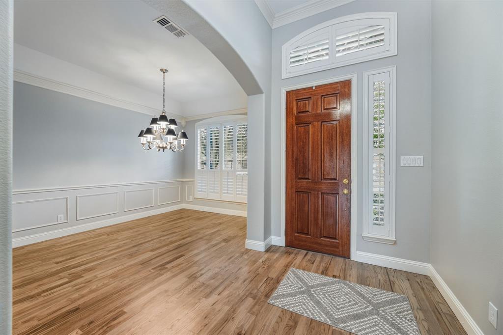 358 Pine Valley Fairview, TX 75069 - Photo 8 of 39 a view of empty room with wooden floor