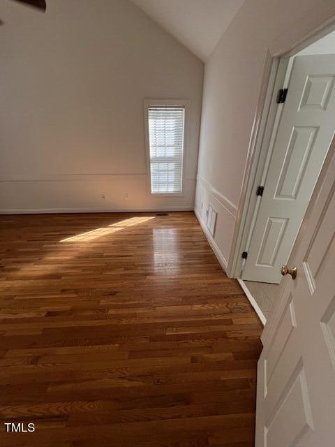 632 Compton Lane Rocky Mount, NC 27804 - Photo 22 of 35 a view of empty room with window and wooden floor