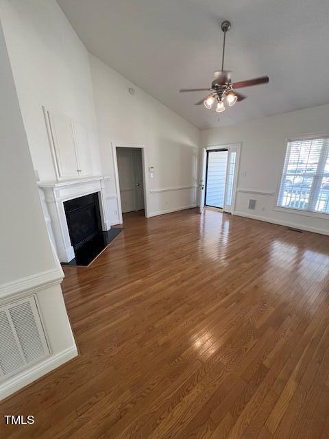 632 Compton Lane Rocky Mount, NC 27804 - Photo 4 of 35 a view of livingroom with hardwood floor and kitchen view