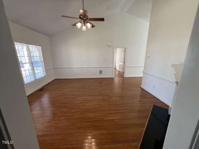 632 Compton Lane Rocky Mount, NC 27804 - Photo 6 of 35 wooden floor in an empty room with a window