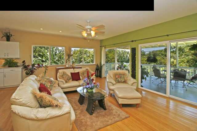 1355 Haiku Road Haiku, HI 96708 - Photo 4 of 30 a living room with furniture and a large window