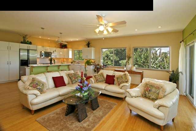 1355 Haiku Road Haiku, HI 96708 - Photo 5 of 30 a living room with furniture and a large window