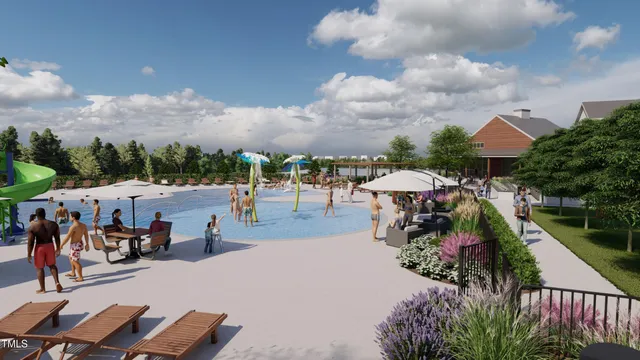 a view of a street with houses