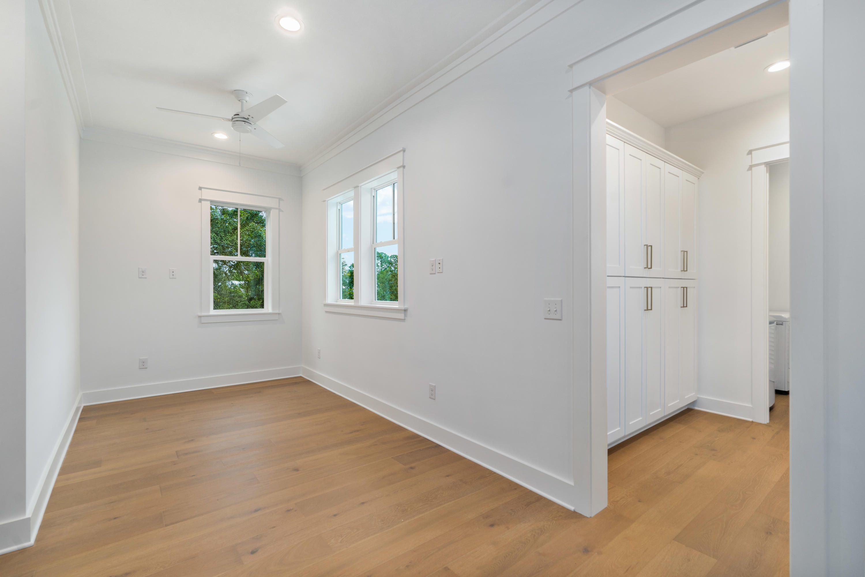 69 Matts Way Way Santa Rosa Beach, FL 32459 - Photo 21 of 37 an empty room with windows and closet