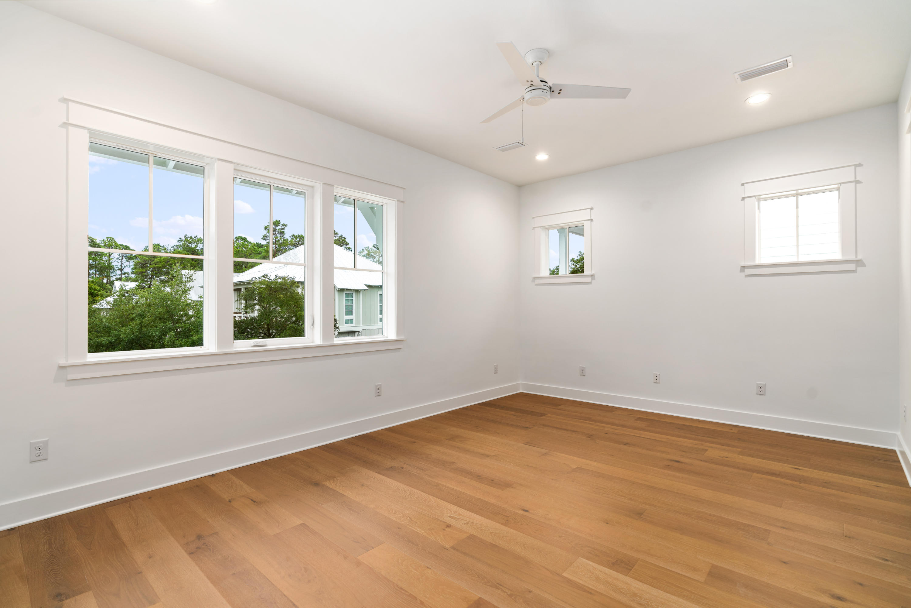 69 Matts Way Way Santa Rosa Beach, FL 32459 - Photo 28 of 37 wooden floor in an empty room with a window