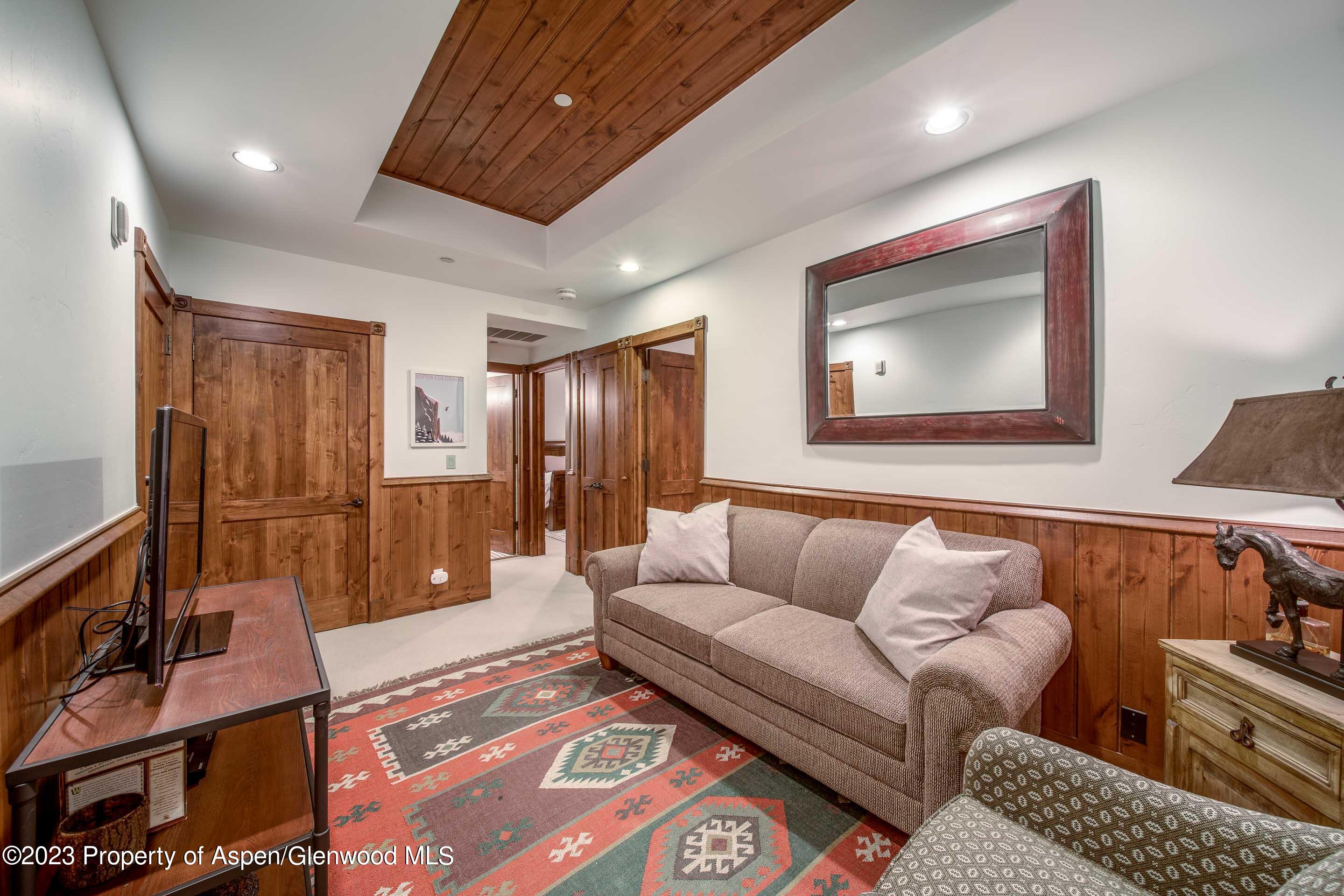 503 West Main Street, Unit B101 Aspen, CO 81611 - Photo 9 of 16 a living room with furniture and a couch