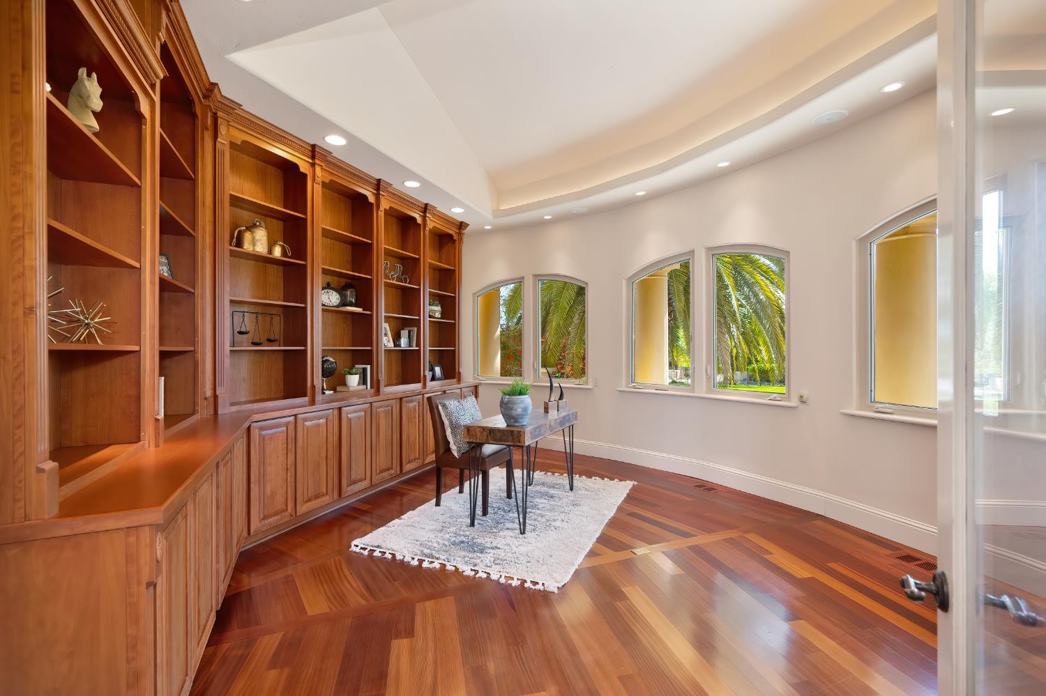 5037 Milton Ranch Road Shingle Springs, CA 95682 - Photo 19 of 99 a dining room with furniture and a floor to ceiling window