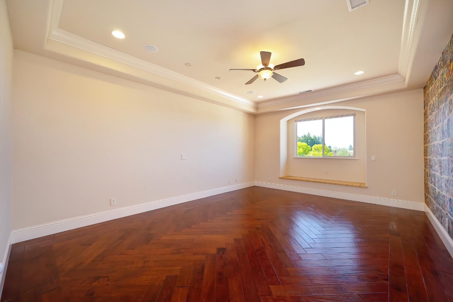 5037 Milton Ranch Road Shingle Springs, CA 95682 - Photo 52 of 99 wooden floor in an empty room with a window