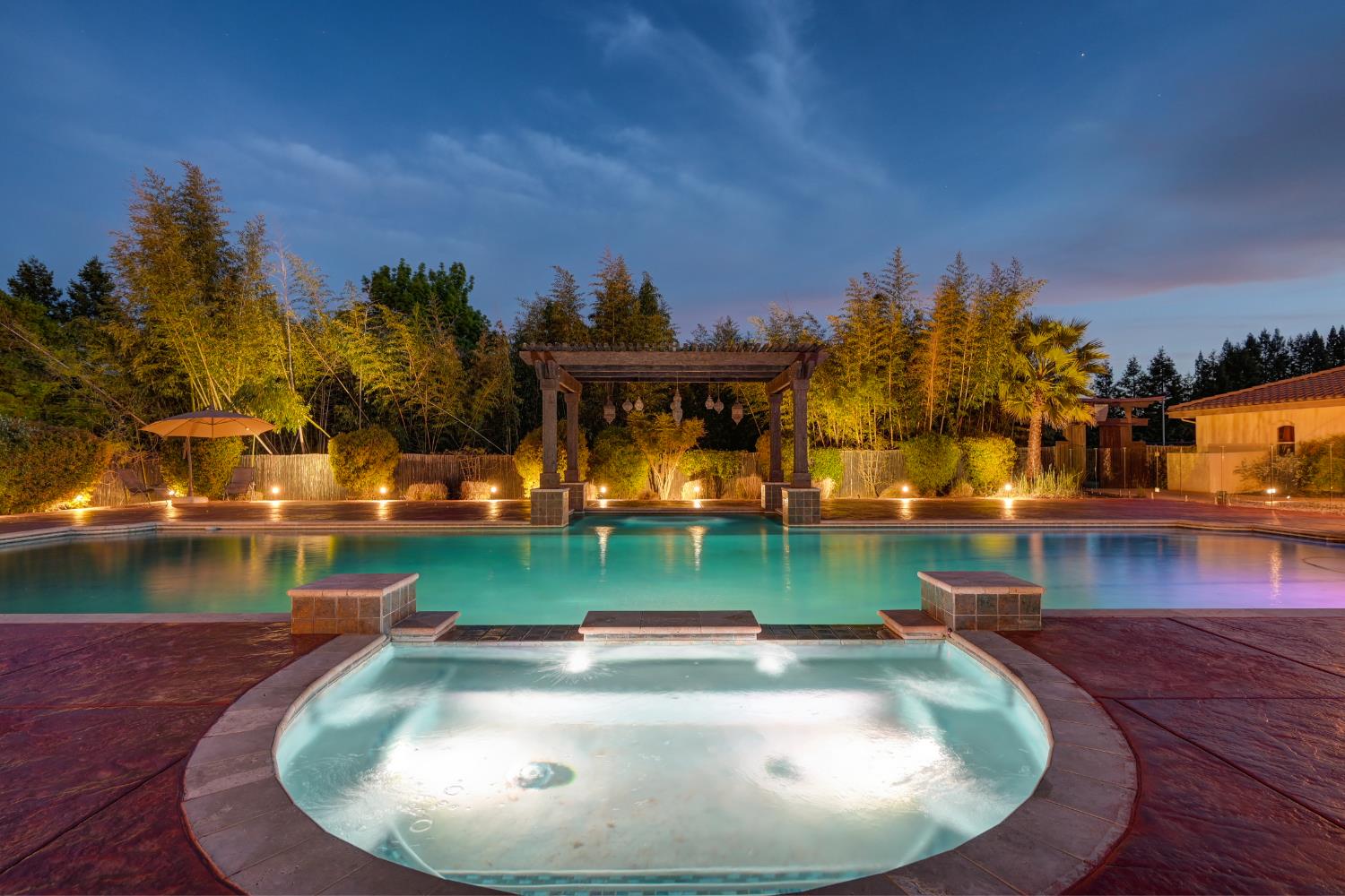 5037 Milton Ranch Road Shingle Springs, CA 95682 - Photo 89 of 99 a view of a swimming pool with a yard