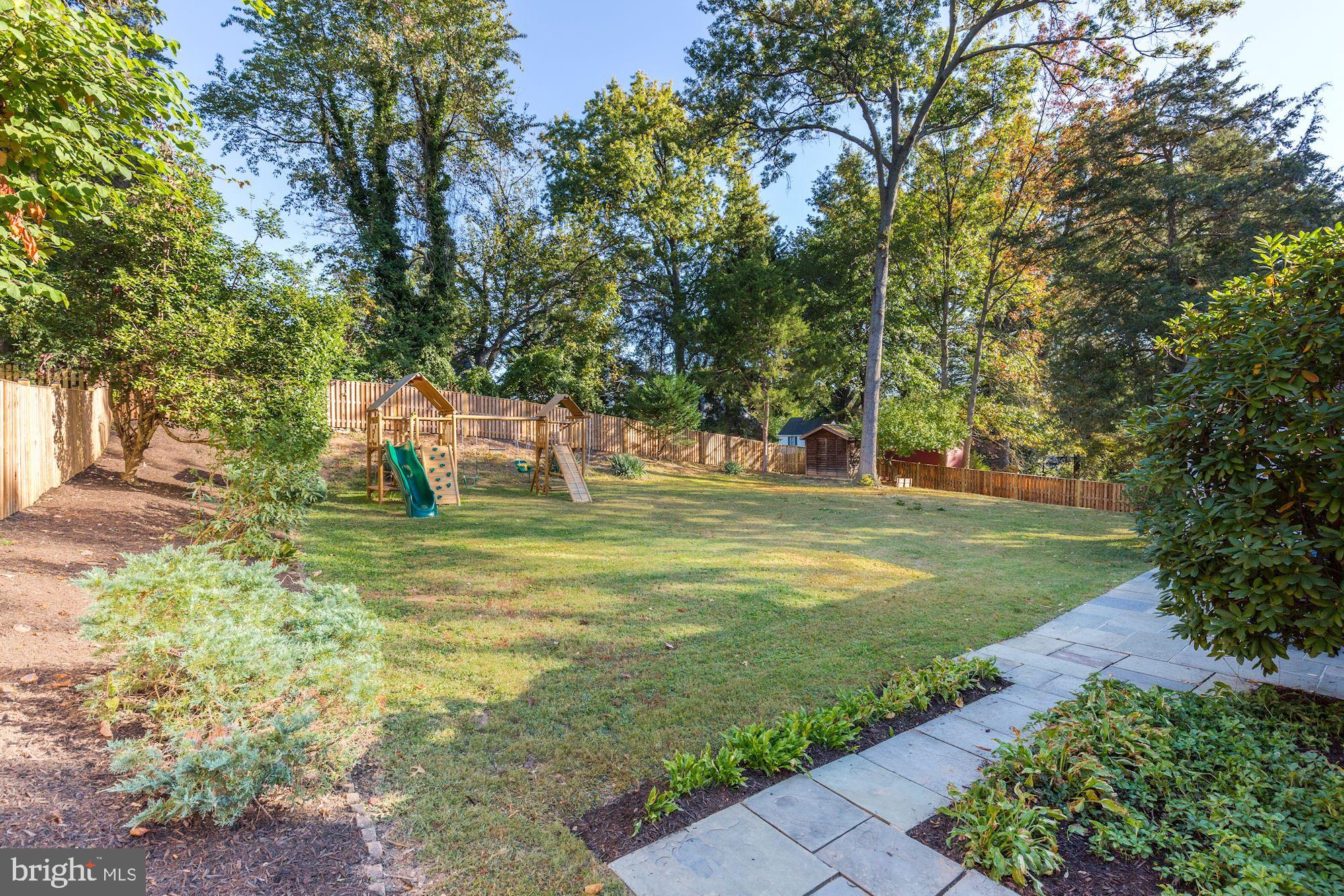 4013 Saul Road Kensington, MD 20895 - Photo 29 of 33 Fenced back yard with new cedar fence