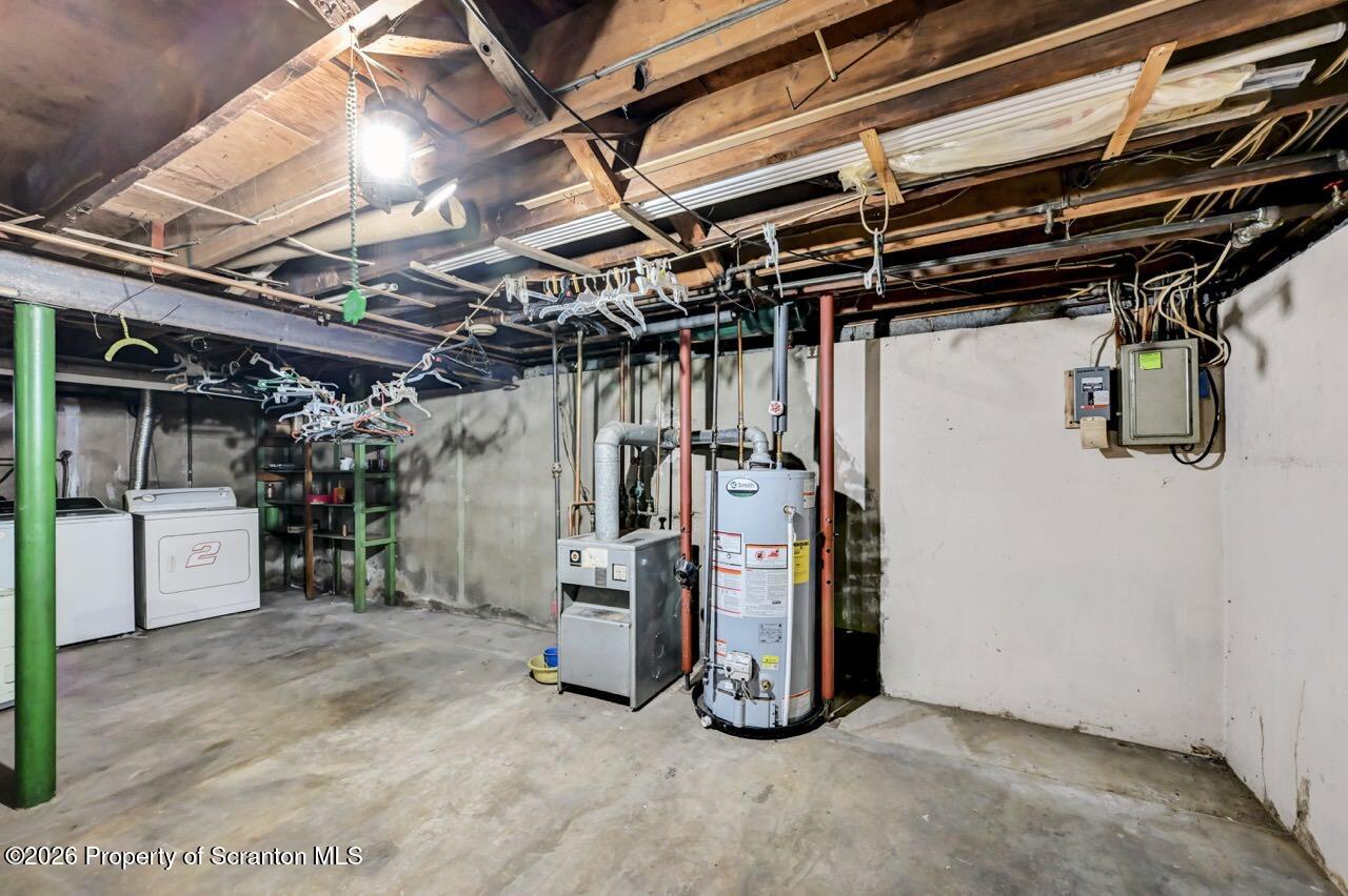 703 Ohara Street Scranton, PA 18505 - Photo 29 of 36 a view of a storage room with racks