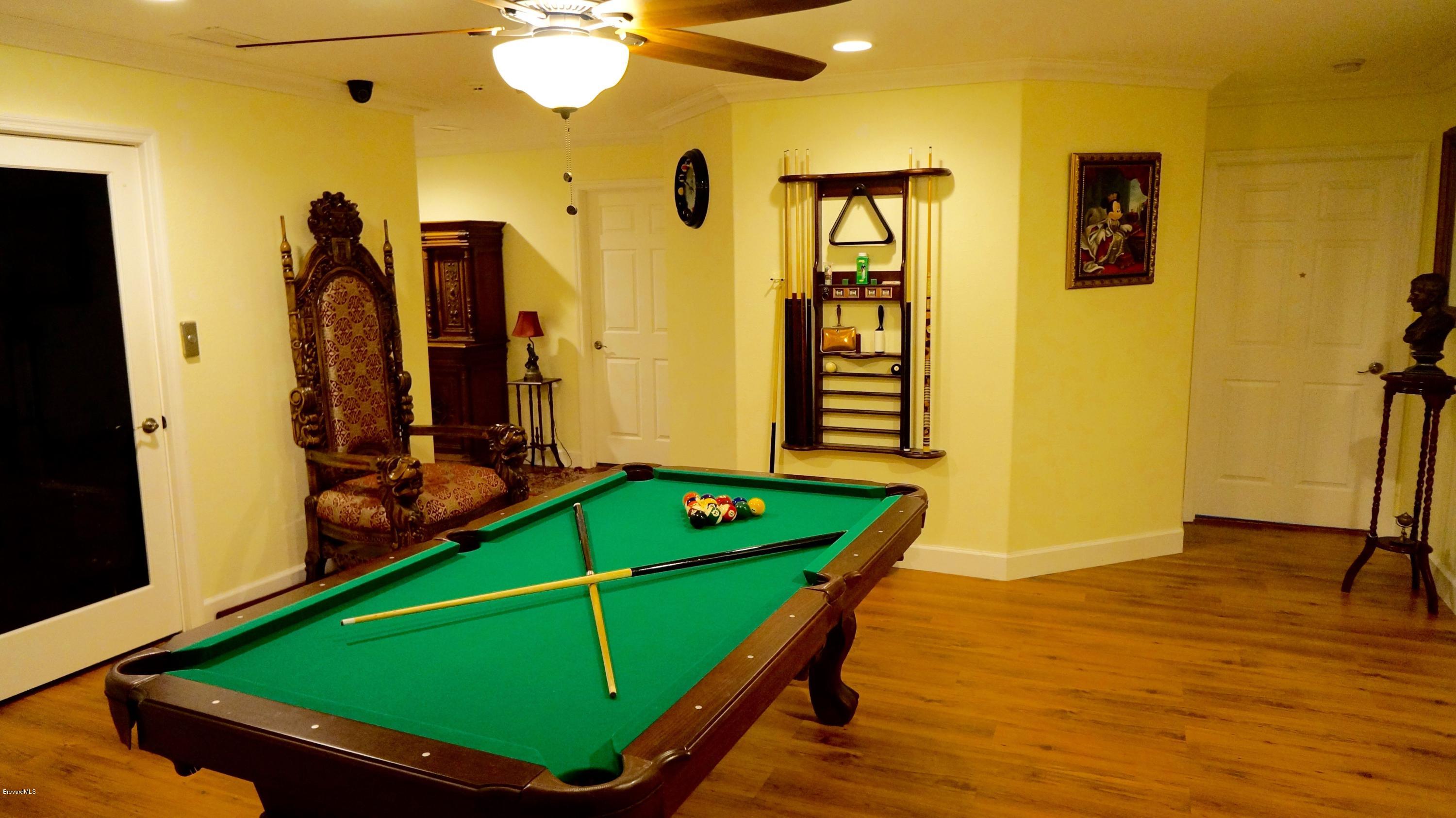 813 Catalina Road Cocoa Beach, FL 32931 - Photo 16 of 24 16-2nd Floor Billiard Area