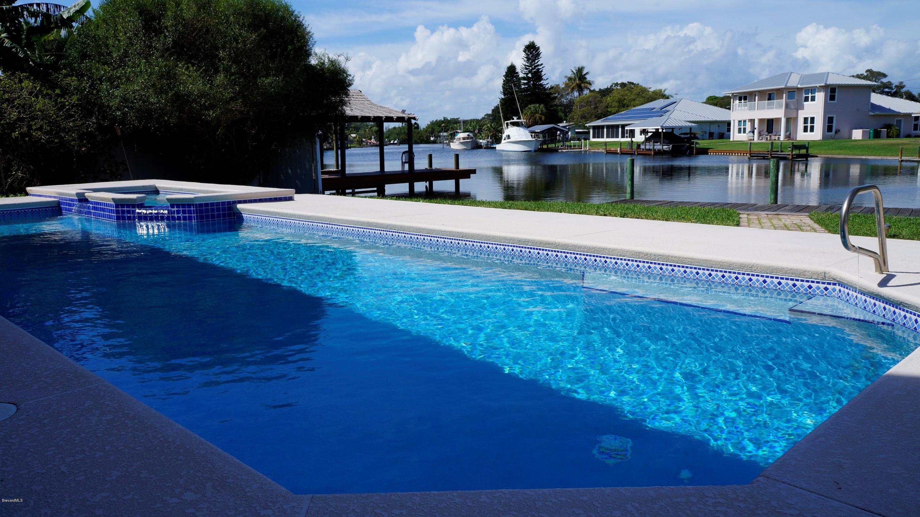 813 Catalina Road Cocoa Beach, FL 32931 - Photo 20 of 24 20-Private Pool and Spa