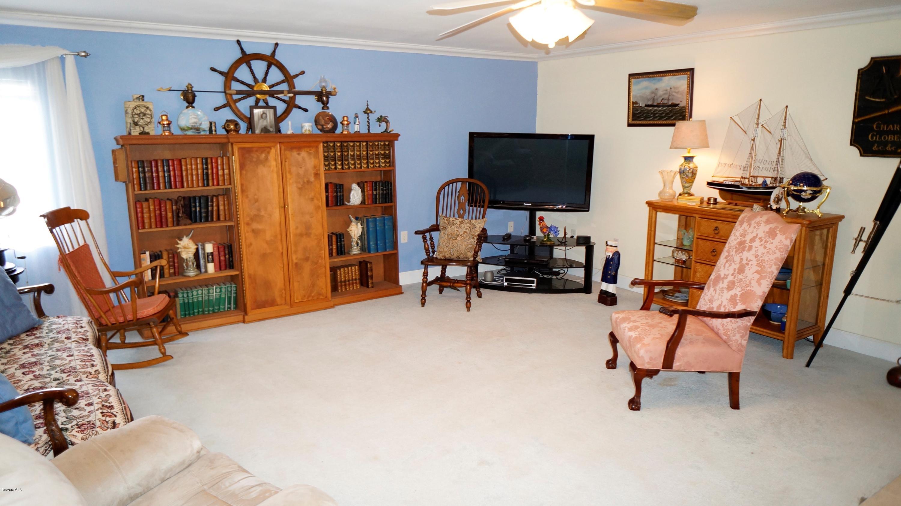 813 Catalina Road Cocoa Beach, FL 32931 - Photo 7 of 24 7-Living Area View 2