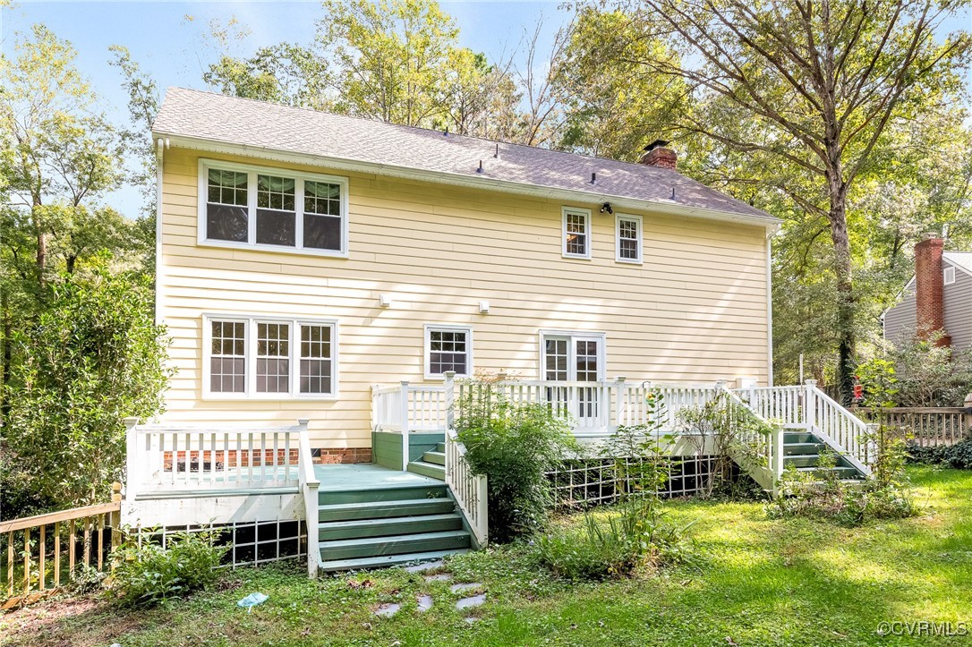 7400 Turner Road Henrico, VA 23231 - Photo 39 of 47 a front view of a house with a yard