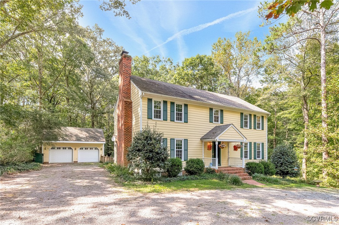 7400 Turner Road Henrico, VA 23231 - Photo 41 of 47 front view of a house with a yard