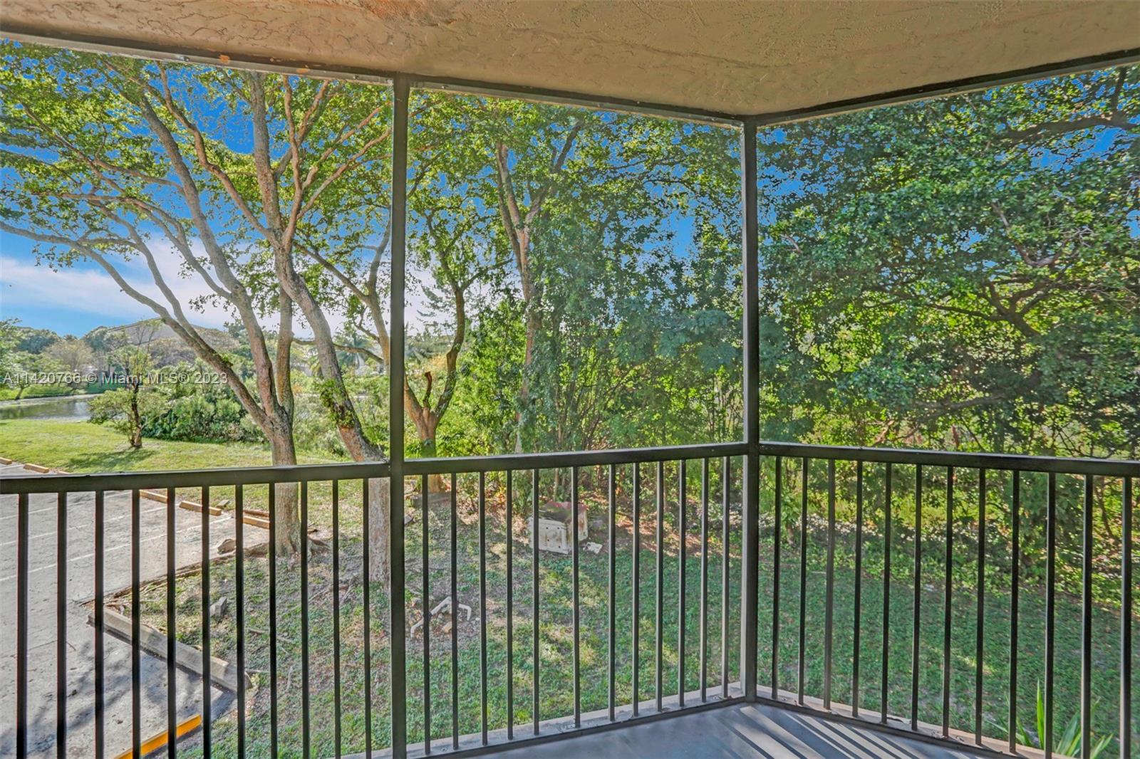 3410 Foxcroft Road, Unit 202 Miramar, FL 33025 - Photo 30 of 35 a view of a balcony