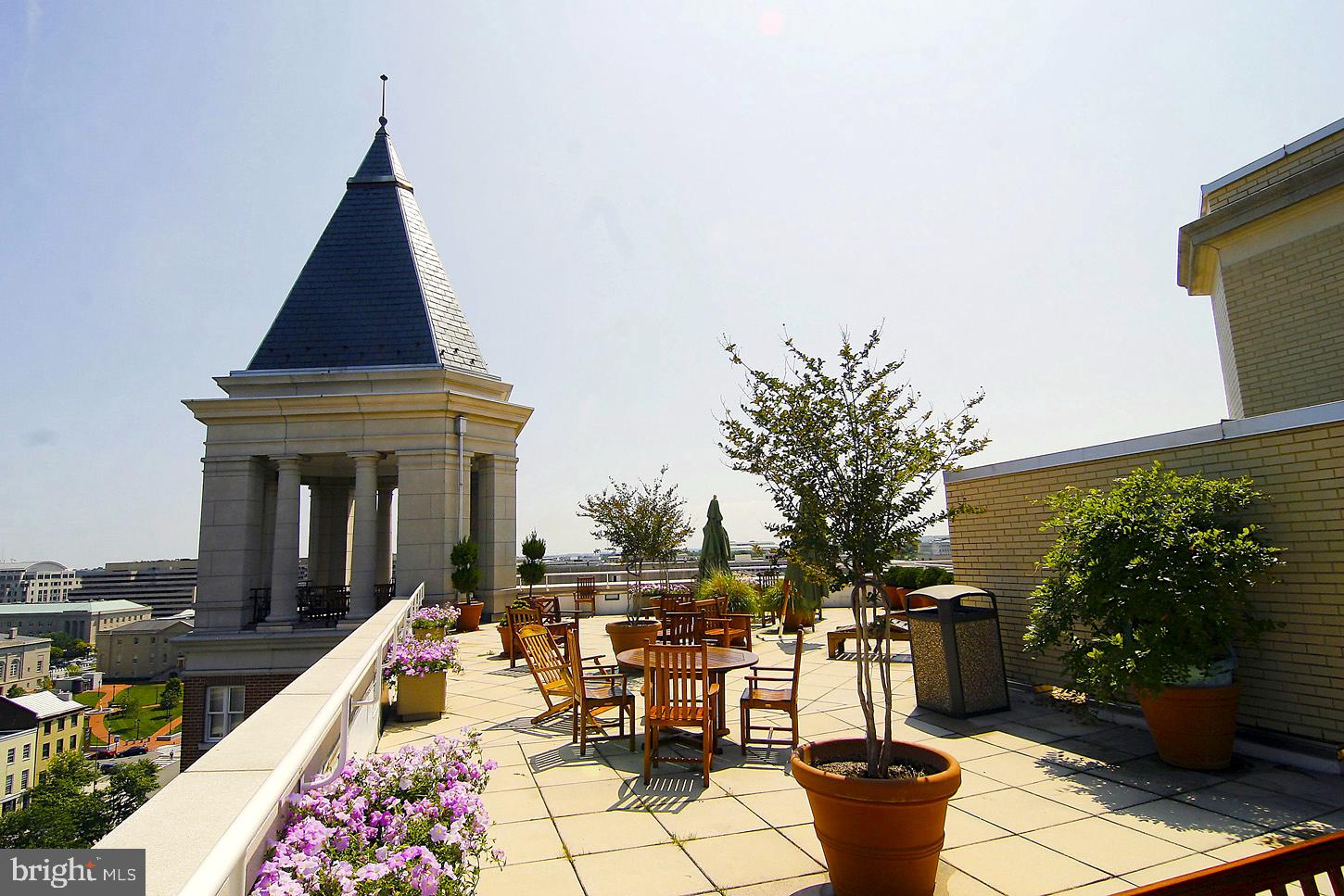 601 Pennsylvania Avenue Northwest, Unit 609 Washington, DC 20004 - Photo 24 of 33 Beautiful Roof Top Terrace