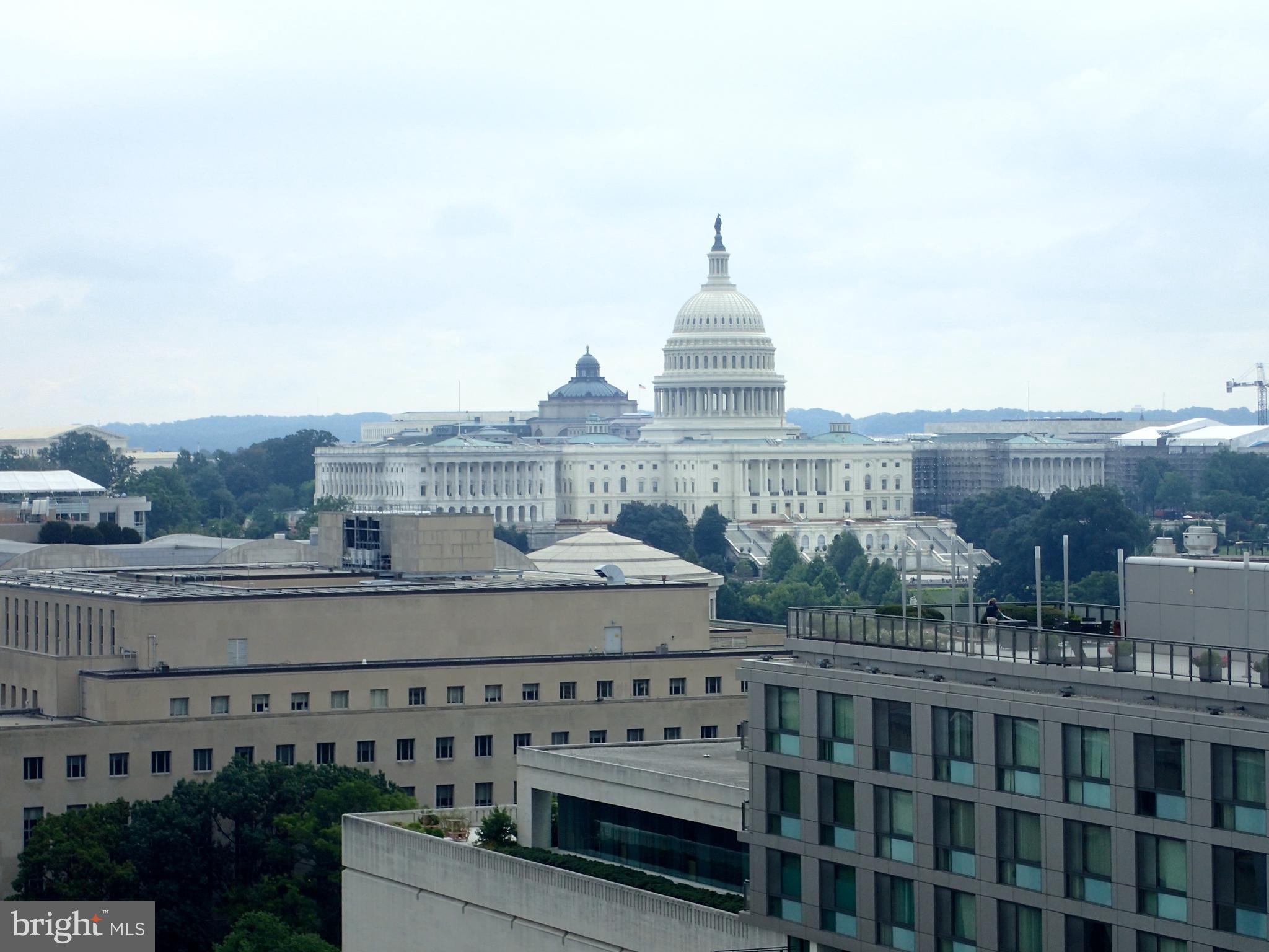 601 Pennsylvania Avenue Northwest, Unit 609 Washington, DC 20004 - Photo 4 of 33 One of many views from Roof Top Terrace