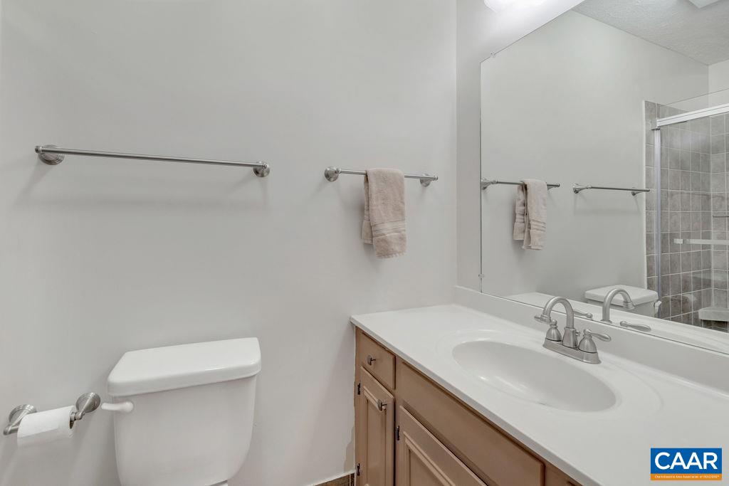 4875 Mechunk Road Keswick, VA 22947 - Photo 16 of 38 a bathroom with a sink toilet and shower